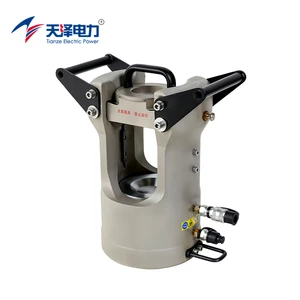 Tianze Electric Power RHT-1000CN 100T Alloy Steel Double Acting Separate Hydraulic Head Safety Cable Crimping Tool 70MPa