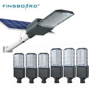 Outdoor Lighting Aluminum Ip65 Waterproof Light Sensor Solar Lamp 100w 200w 300w 400w Solar Led Street Lamp