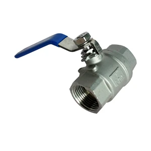 304 Stainless Steel Female Thread Ball Valve 1PC Manual Ball Valve