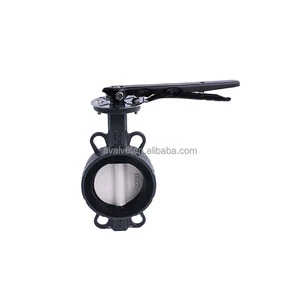 DN50-DN200 Manual Flanged Butterfly Valves Carbon Steel CE Certified for Economical Water Systems with Easy Installation