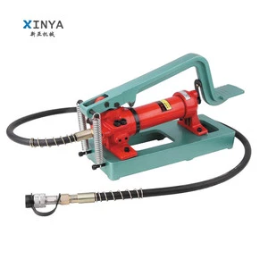 CFP-800 700 Bar Electric Hydraulic Foot Pump Single Acting High-Pressure ISO Certified Stainless Steel Sealing 1 Year OEM