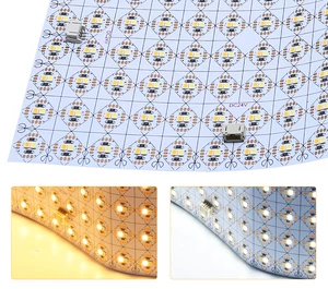 Dimmable 2700K+6500K Flexible Led Panel Light 1450LM Led Sheet Cuttable UL Led Lighting Panel for Background Wall
