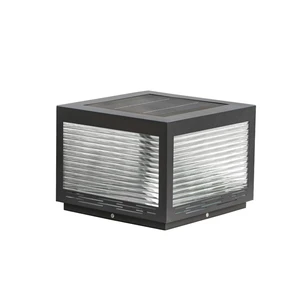 Gate Garden Outdoor LED Post Outside Top Lights Pillar