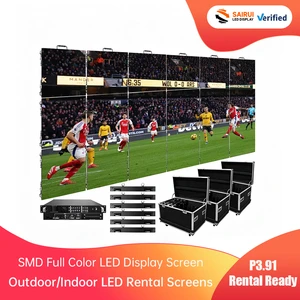 4m X 3m Complete System P2 P3 P2.6 P2.9 P3.9 Led Display Screen 500mmx500mm Indoor Outdoor Led Screen Led Panel Backdrop