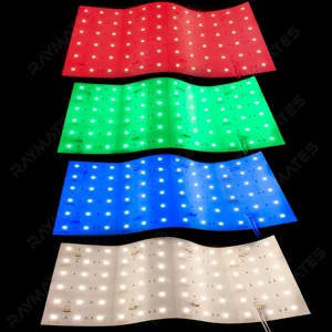 Led Flex Sheet Panel Light RGBW 24V 72LEDs Cuttable Paper Thin Back Led Flexible Sheet for Backlighting