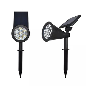 Solar Spotlight Lawn Lamp Outdoor Garden Landscape Lights for Patio Decor Tuinverlichting Courtyard Pathway Night Lighting