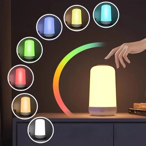 Wholesale Smart Remote Control Light With RGB Color APP Control BT Mode Ambient Bedside Table Lamp for Bedroom Hotel Bar