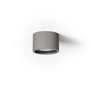 Factory Outlet Modern Small Outdoor Grey Concrete Finish Ceiling Lighting Fixture