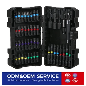 Durable 45-Piece DIY Grade Screwdriver Set with Magnetic Holder for Wood Metal Steel and Tamper-Proof Screws (OEM)