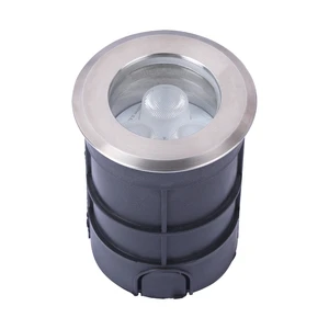 12V/24V DC RGB LED Recessed Ground Lamp | IP67 Waterproof, Aluminum Outdoor Buried Light for Garden Landscape
