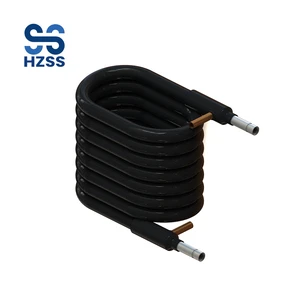 HZSS Wholesale Customization Coaxial Coil Heat Exchanger High Efficiency Stainless Steel Spiral Heat Exchanger