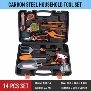 Professional Garden Hand Tool Set Including Pruning Shears Trowel Rake and Household Tool Kit