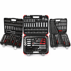 High Quality 172PC Ratchet Wrench Mechanical Tool Set Hand Tools Socket Spanner Plier Kit Universal Maintenance Hardware Box OEM