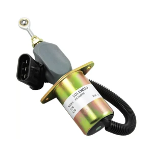 New High Quality Fuel Stop Solenoid Valve 24V 5346207 4942879 5301701 Engine 6CT 6BT 4BT