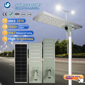 New Arrival High Lumen Outdoor Waterproof Ip67 Die-cast Aluminum 500w 800w Engineering All In One Led Solar Street Light