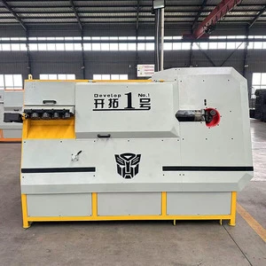 Automatic CNC Rebar Bender Metal Bending And Cutting Machine Steel Bar Cutting And Bending Machine
