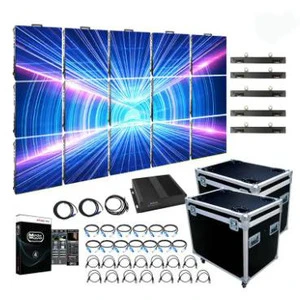 Indoor & Outdoor Curved LED Panel Display Large Turnkey Rental Video Wall For Shopping Malls & Elevators Digital Signage Screens