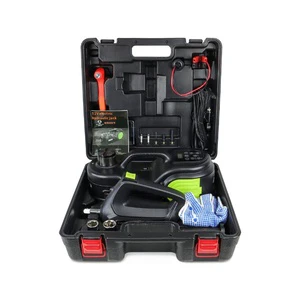 5T Electric Hydraulic Car Jack with 12V Air Pump Tire Change Impact Wrench Customizable Steel Suit