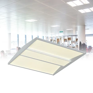 Commercial Lighting Office School Recessed Mounted 36w 50w Steel Sheet SMD Led Panel Light