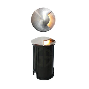 High Quality Outdoor Mini In-ground One-way Cover with Step Glass Stainless Material IP65 for Hot Sale