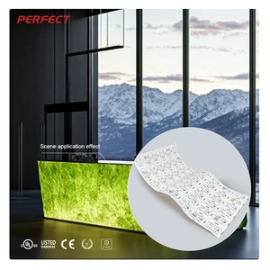 Flexible RGBW LED Panel SMD5050 4in1 LEDs Bendable Design DC 24V 20W Per Sheet Ra 90 120° Beam Full Color Tunable White