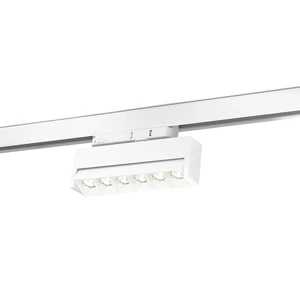 Linear Track Spotlight Modern Aluminum Floodlight 220V 4-Wire 3-Phase Stylish High CRI 90 Supermarket Track Rail
