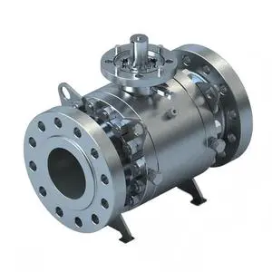 Manual Fixed-Bearing Trunnion Ball Valve for Industrial Fluid Control