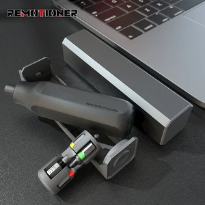 8-in-1 Precision Magnetic Mini Screwdriver Set for Phone Computer Repair Industrial Grade with Aluminum Storage Box