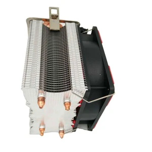 18 Years Factory OEM ODM Custom Extruded Aluminum DC Triple Fan Cooler Cpu Fan Heatsink Cooler Heatsink Radiator