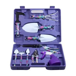 Garden Tools Set 10-Piece DIY Industrial Multifunction Plastic Manual Metal Handle Plierstyle Grass Cutting Machine Sprayer Hand