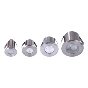 IP67 Waterproof RGB LED Recessed Ground Lamp 12V DC24V Aluminum Outdoor Underground Light for Garden Landscape Buried Inground