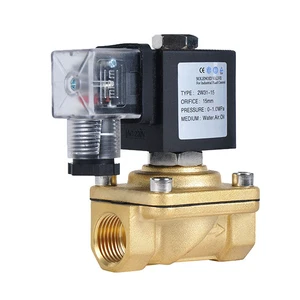 Medium Temperature Water Brass Control Valve for Standard Media