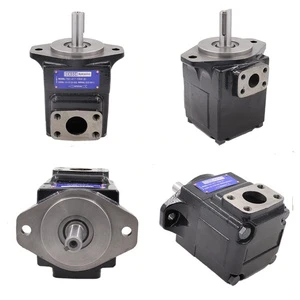 Hot Sales Parker Denison T6C T6D T6E T6CC T6DC T6EC T6C 017 3R00 B5 Single Double Triple Hydraulic Vane Pump