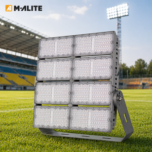Durable 170LmW Outdoor LED Flood Light For Stadium Billboard Tunnel And Large Area Security Lighting