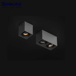 Commercial Offer Aluminum Anti-Glare Spotlight Ceiling Angle Adjustable LED Spot Light Focus 360 Rotation IP54 15W Surface