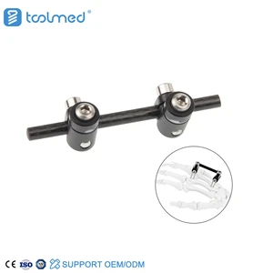Toolmed Mini Fragment External Fixator (Finger Palm) Type E 2.0*70mm Pin 4 PCS 3mm Hex Wrench 2mm Screwdriver Length 60mm Model