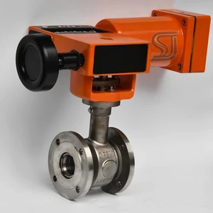 High Temperature Control Valve Gas Media Control Valve OEM Customized Control Valve Eccentric Rotary Control Valve