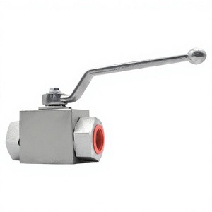 Straight Through Female Thread High Pressure Ball Valve