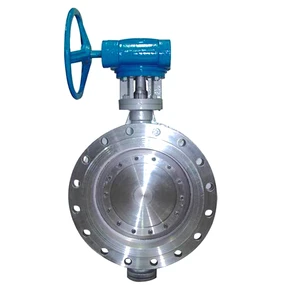 High Performance Flow Control 3 Flange Type Triple Offset Hard Seal Stainless Steel 3 Inch butterfly Valve