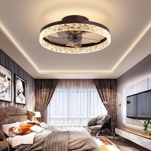 Smart Lamp Led Ceiling Light Fan with Light and Silent Control Chandelier Bedroom Living Room Decorative Ceiling Lights