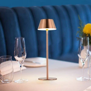 Cross-Border Simple Atmosphere Table Lamp Creative Decorative Night Light for Restaurant Bar Touch Light for Small Tables