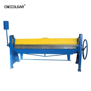Manual Metal Folding and Bending Machine Sheet Metal for Duct Making