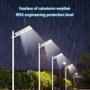 Streetlight Lampadaire Solaire All in One Road Lamp Outdoor Waterproof 50W 1000W 150W 200W 250W Solar IP65 Solar Street Light
