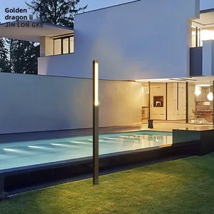Outdoor Simple Waterproof LED Lawn Light with Warm Light CPD-047 Model for Garden Community Villa & Park Use