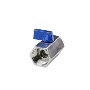 custom manufacturer 304 stainless steel mini valve npt class 600 ball valve water flow control valve