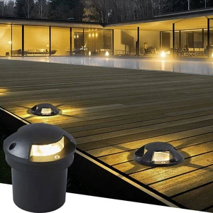LED In-ground Light Outdoor IP67 Stainless Steel 4100K/3500K 2-Year Warranty Embedded Floor Buried Lamp Garden Path Lighting