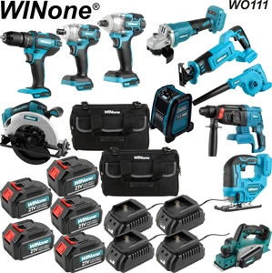 Socket N in One Combo Power Tools Kits Set 4.0ah 5.0ah 6.0ah 20v Combo Kit Brushless Tool Sets