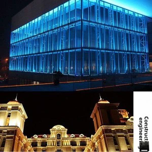 Factory Direct Supply Aluminum LED Wall Washer Line Light Spotlight IP65 Waterproof Park Landscape Courtyard Bridge Engineering