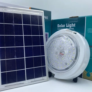 ALLTOP 2022 Zhongshan Hot White Outdoor LED Ceiling Light Smart Control ABS IP65 for Garden 30 50 80 100 150 W Solar Powered