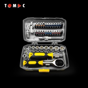 TOMAC 38 In 1 Compact Socket Tool Set With Bits